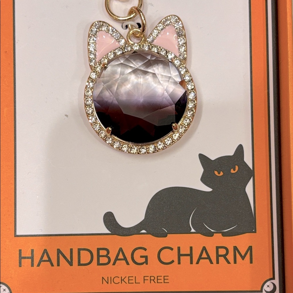 NIB true to Form sparkly cat ears Handbag/ key ring Charm